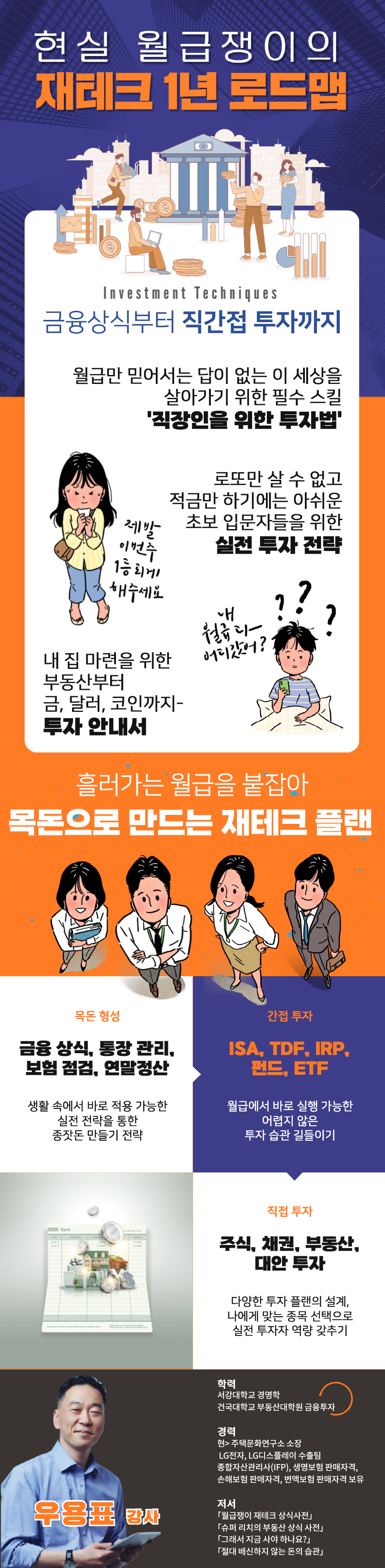 현실 월급쟁이의 재테크 1년 로드맵 과정 소개 이미지