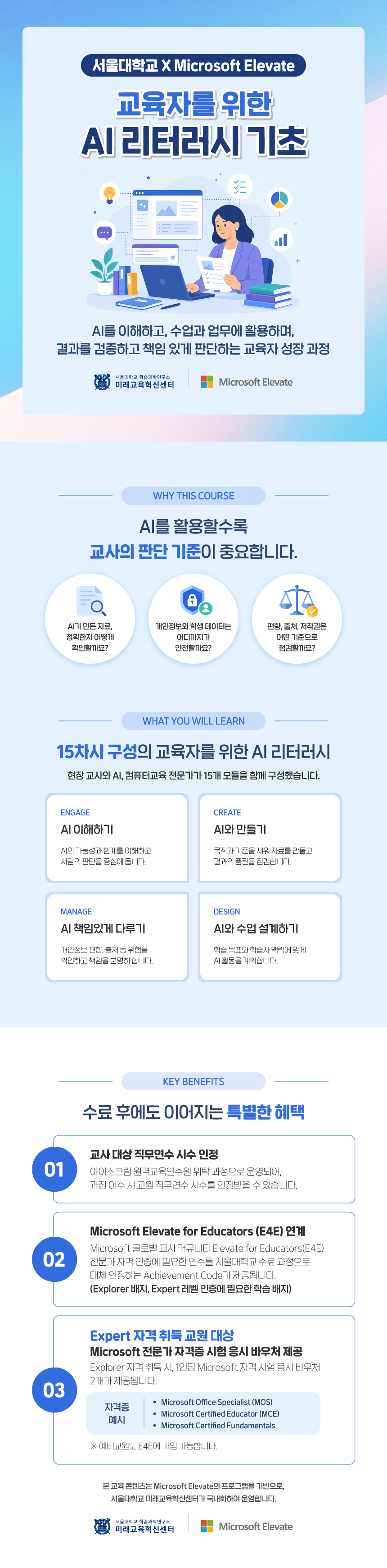 교육자를 위한 AI리터러시 기초 과정 소개 이미지